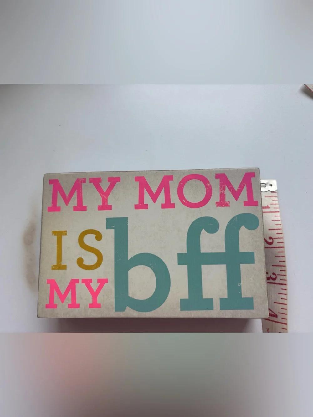 Kirkland Pink, Teal & pink My Mom Is My BFF